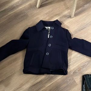 Gently worn blue cropped jacket